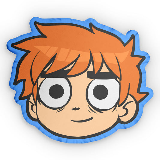 Scott P plush throw pillow