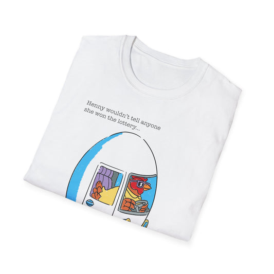 EGG-stravagant Car t-shirt