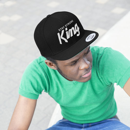 Stay Strong King snapback hat