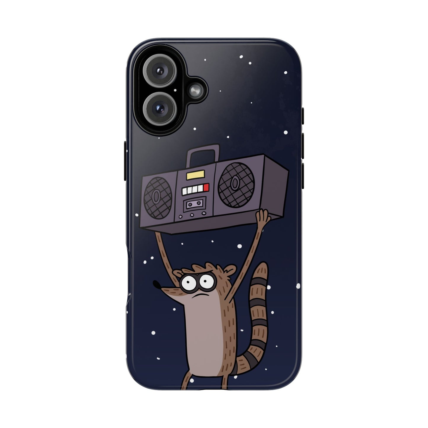 Rigby Boombox iphone case