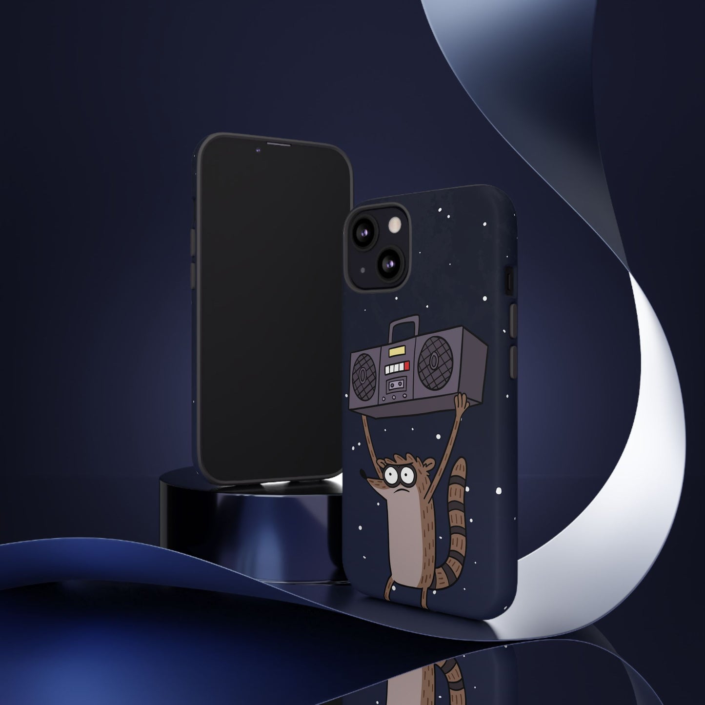 Rigby Boombox iphone case