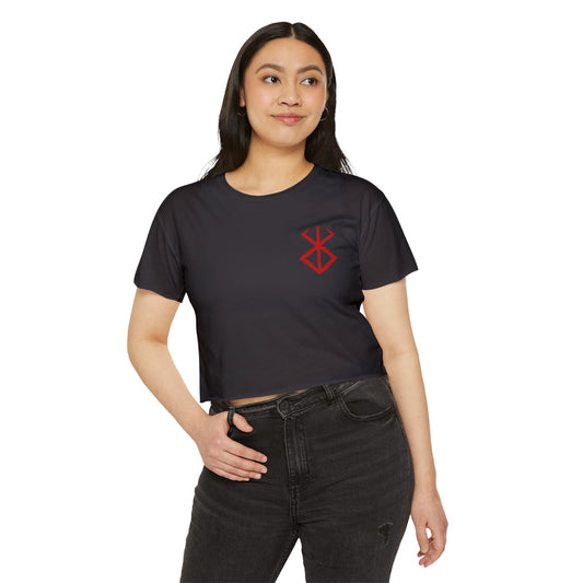 Brand of Sacrifice crop top t-shirt