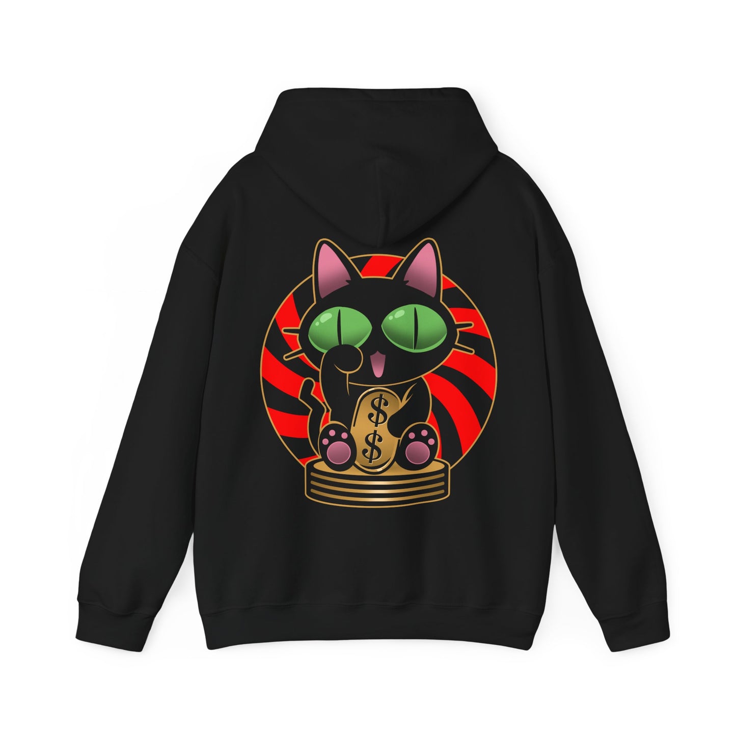 Maneki Kuroneko-Sama pullover hoodie