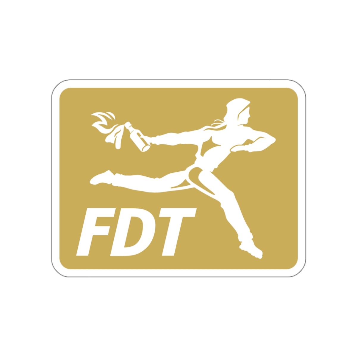 FDT vinyl sticker