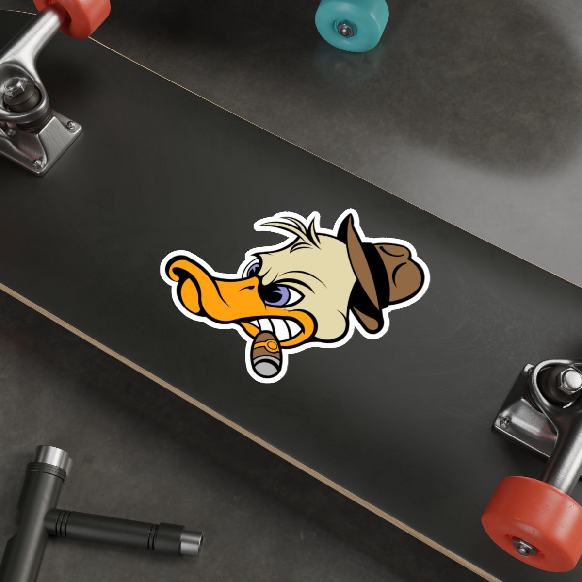 Howard Horsepower vinyl sticker