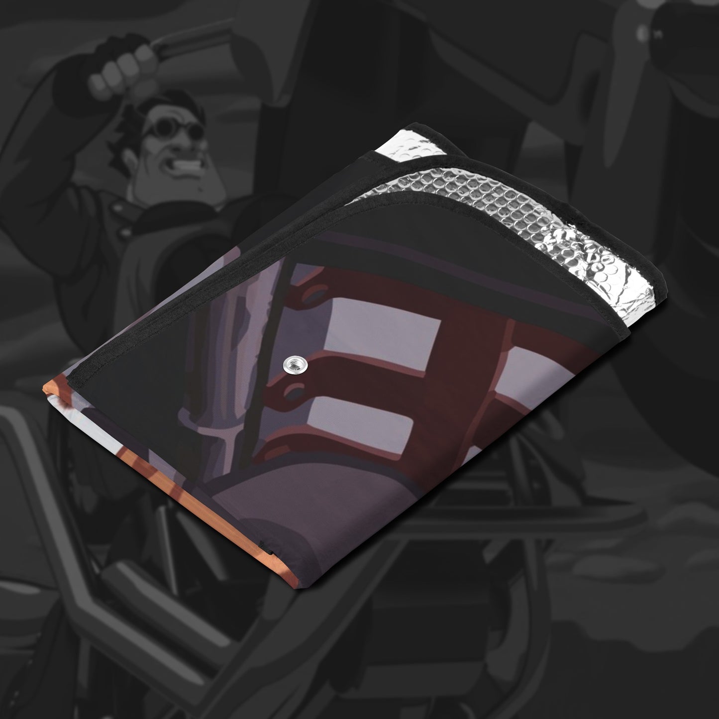 Boom Boom Brothers car sun shade