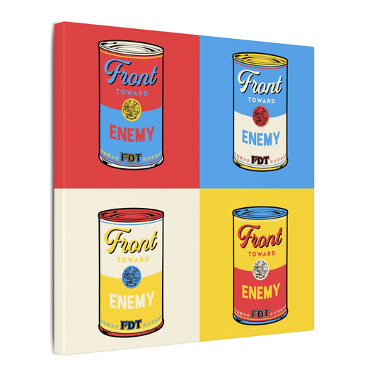 Soup Canmore Pop Art canvas print