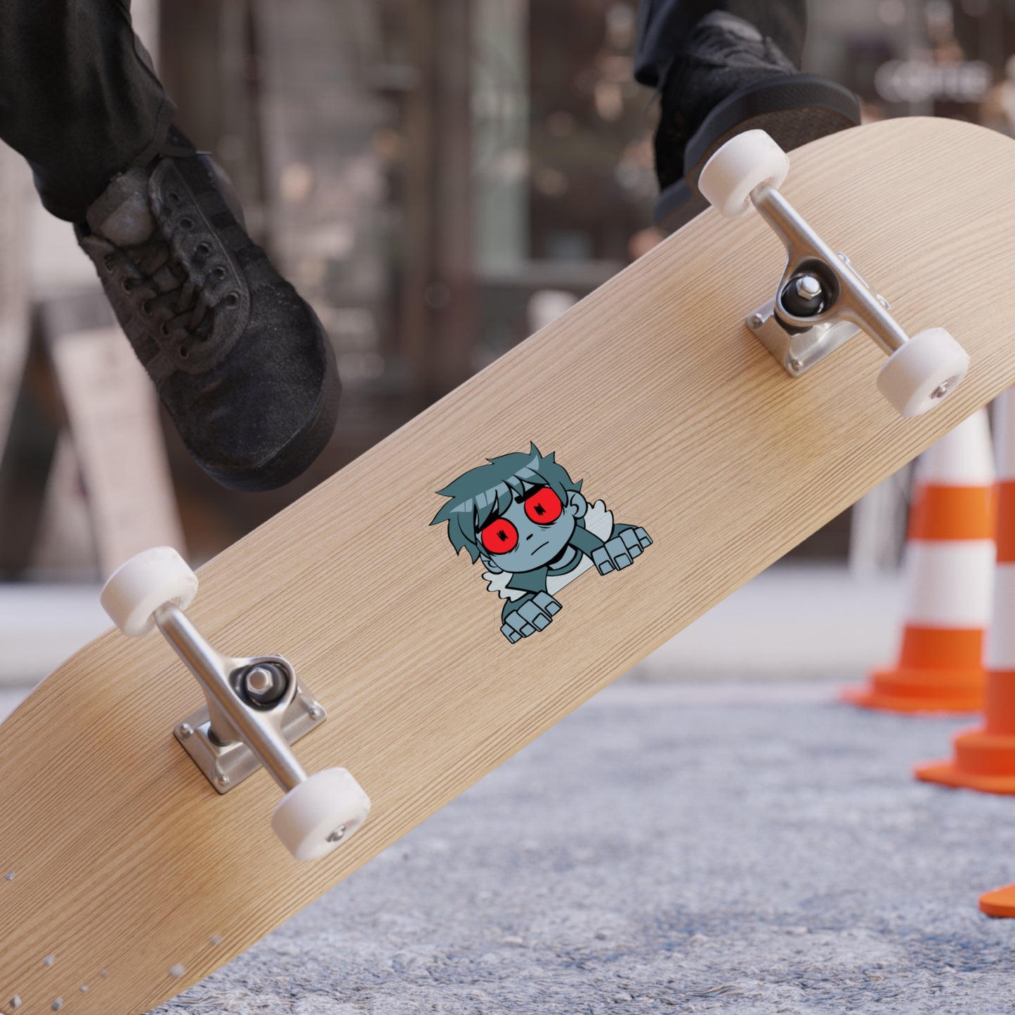 Nega Scott Peeker clear vinyl sticker