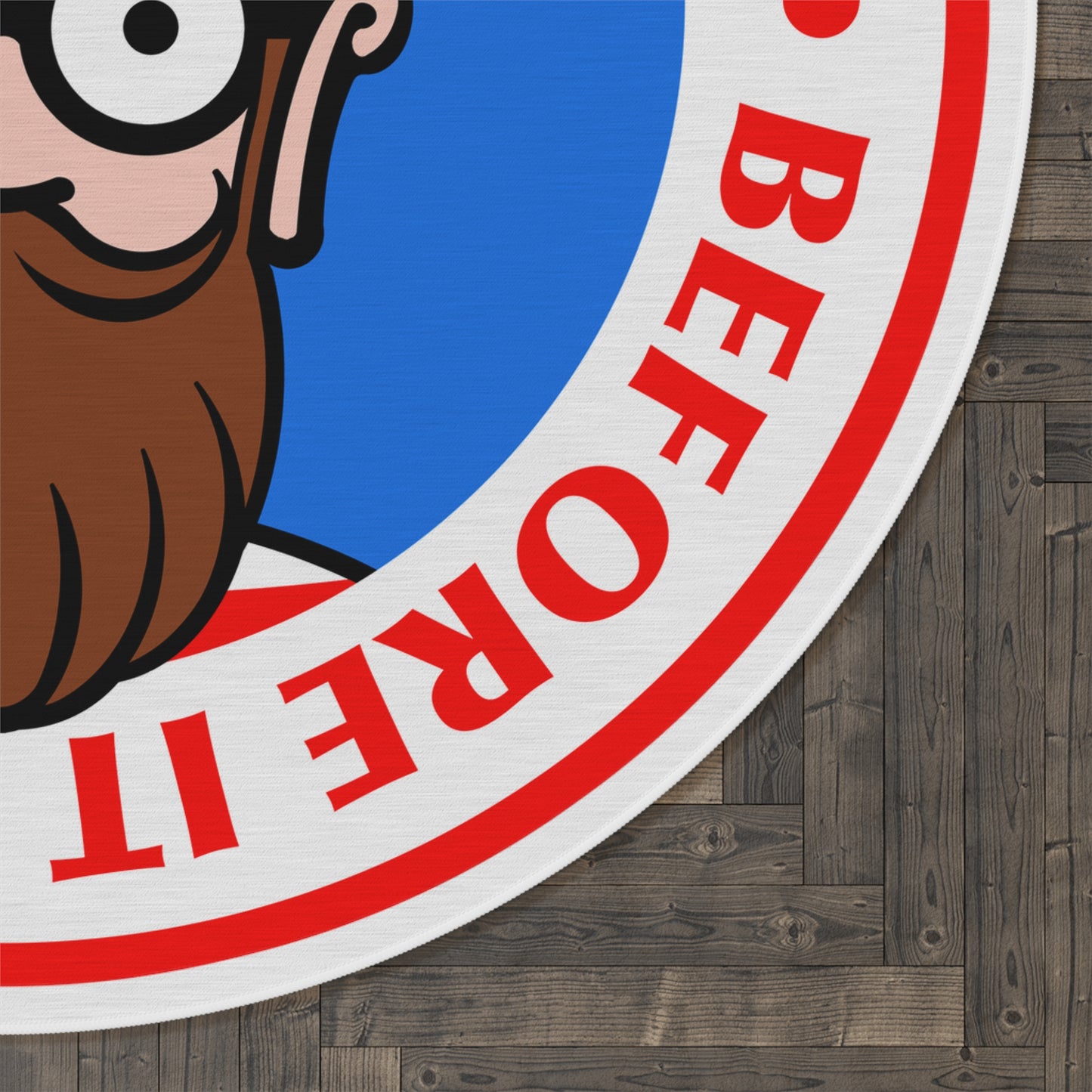 Original Hipster round rug