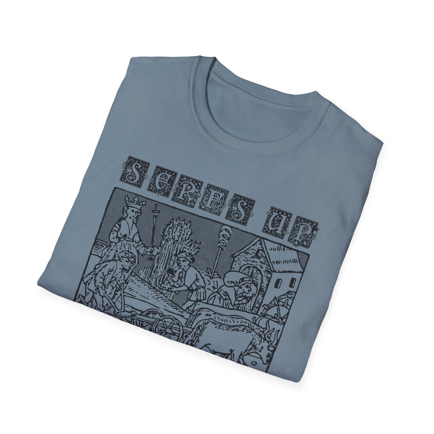 SERFS UP, HOES DOWN t-shirt