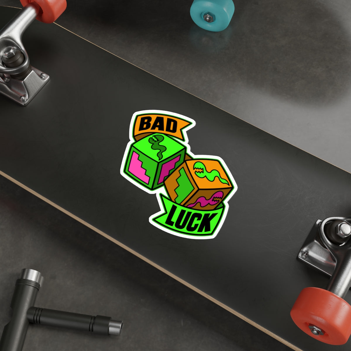 Bad Luck Eels vinyl sticker