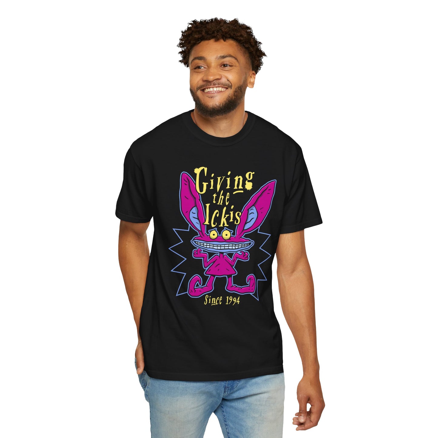 Giving the Ickis t-shirt