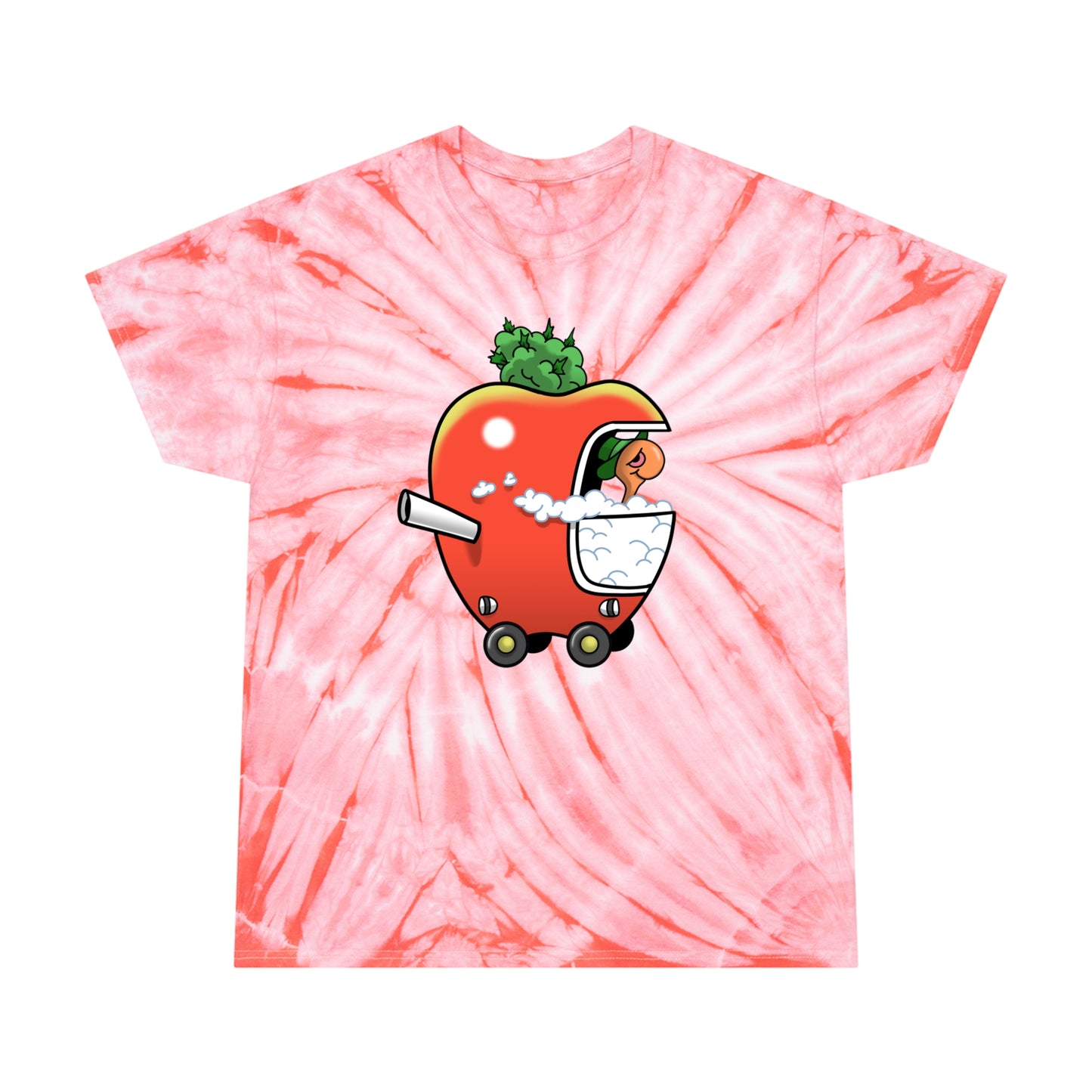 Smokey Worm tie-dye t-shirt