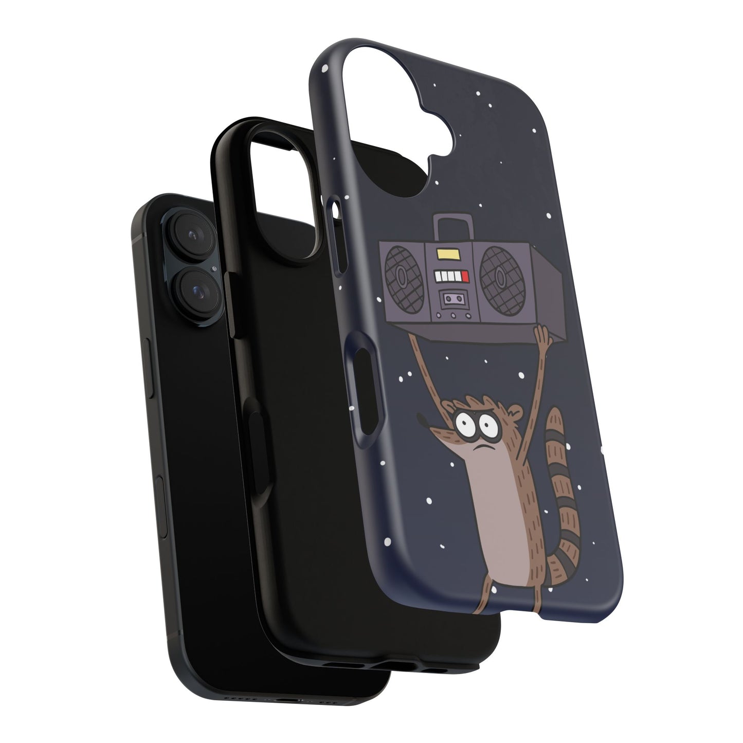Rigby Boombox iphone case