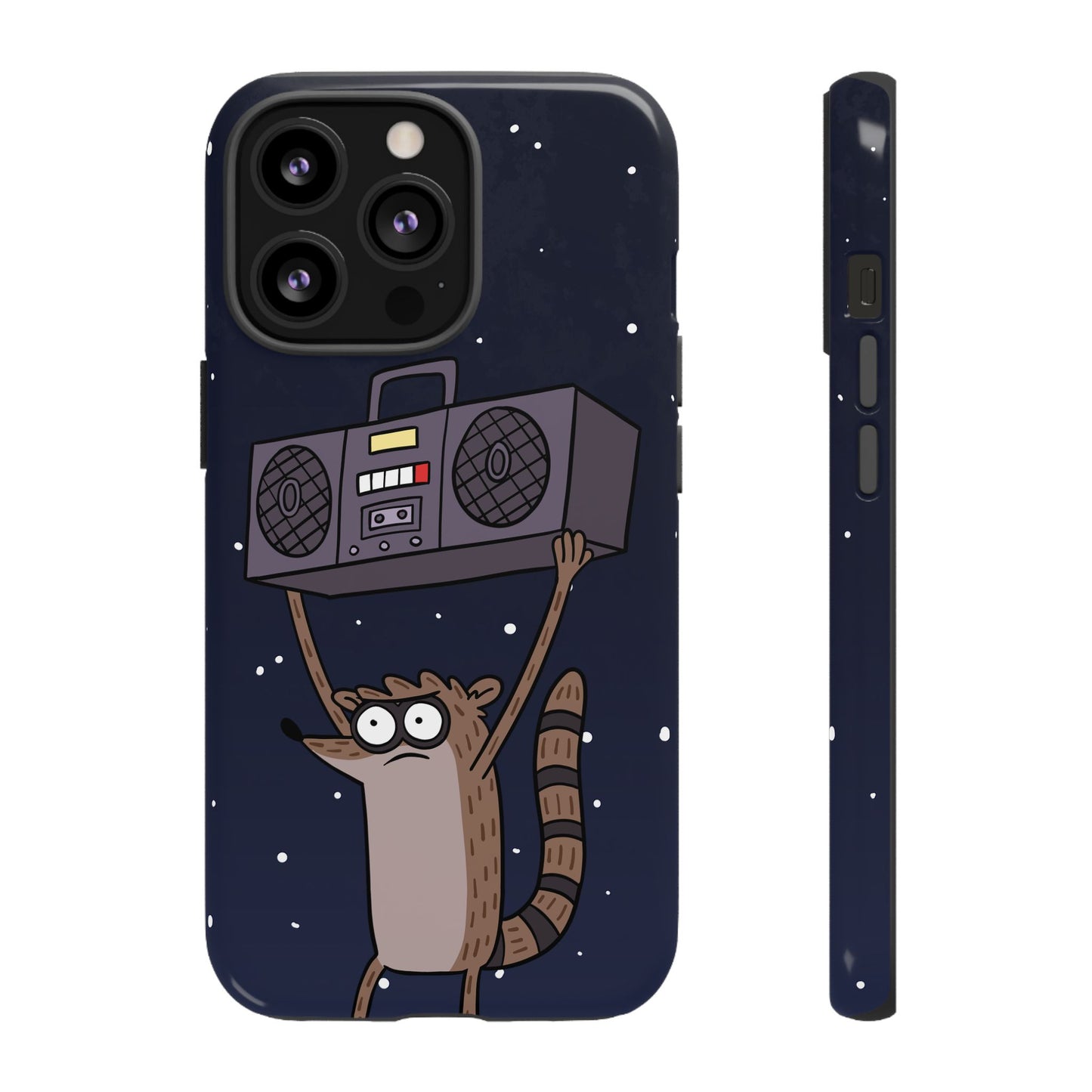 Rigby Boombox iphone case