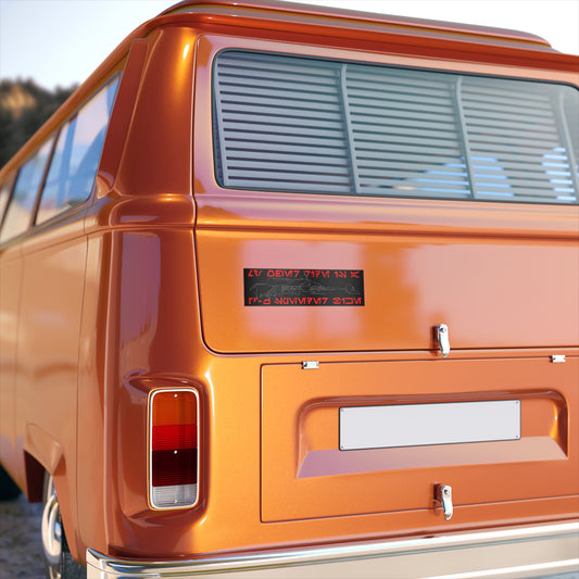 My Other Ride Is A 74-Z Speeder Bike bumper sticker