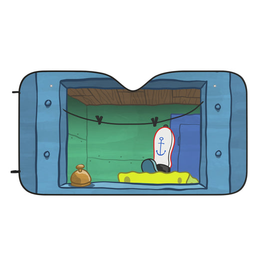 Fry Cook Window car sun shade