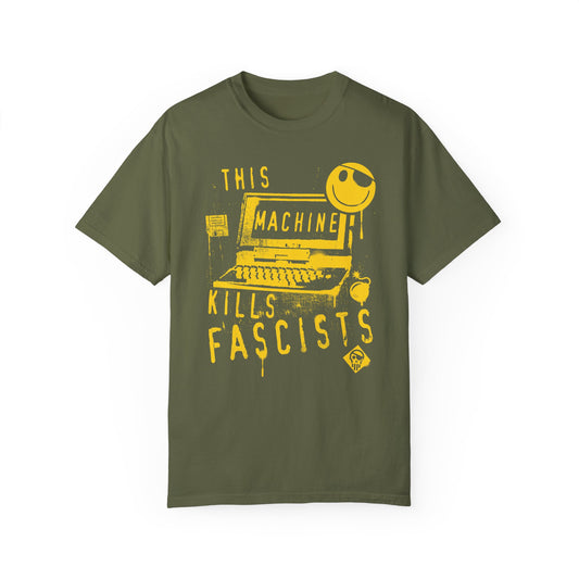 This Machine Hacks Fascists t-shirt