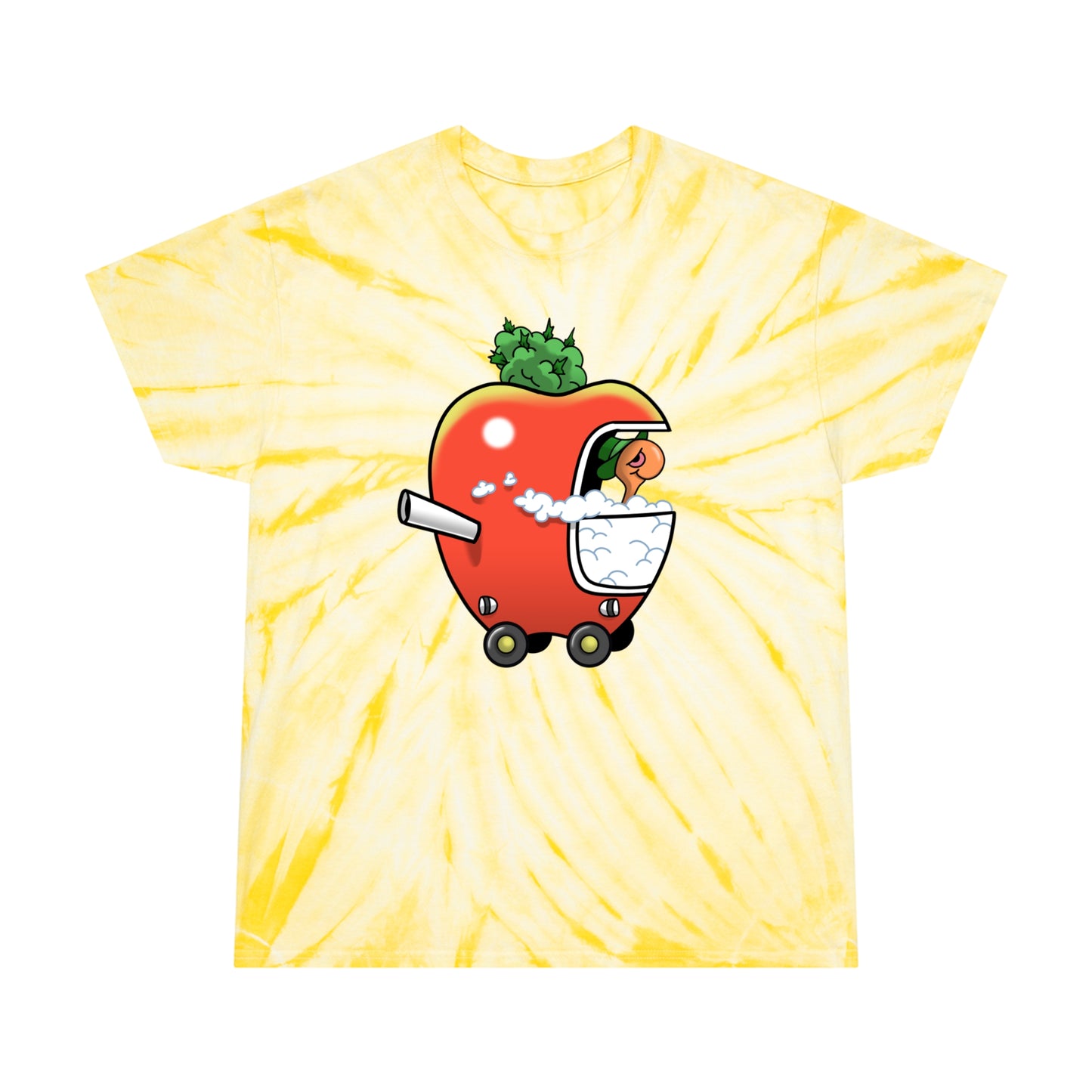Smokey Worm tie-dye t-shirt