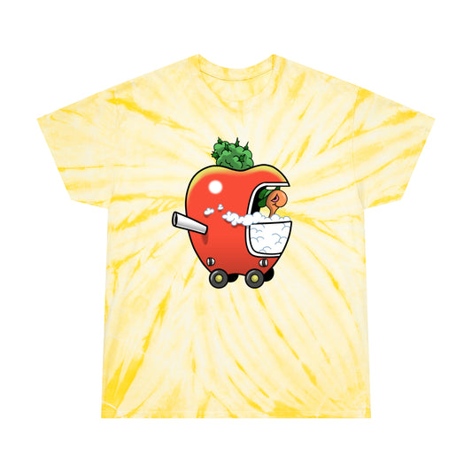 Smokey Worm tie-dye t-shirt