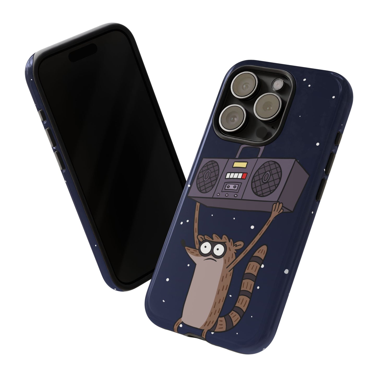 Rigby Boombox iphone case