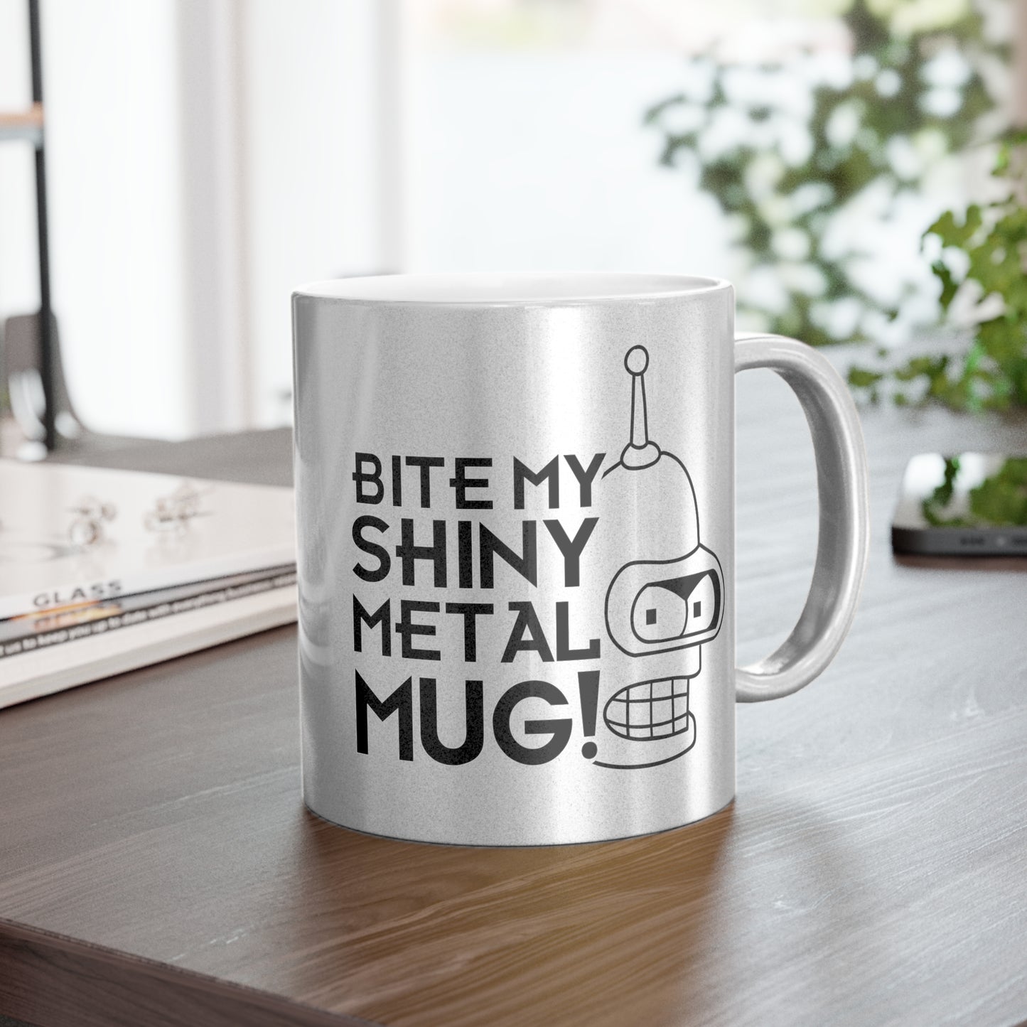 Bite My Shiny (metallic) Mug