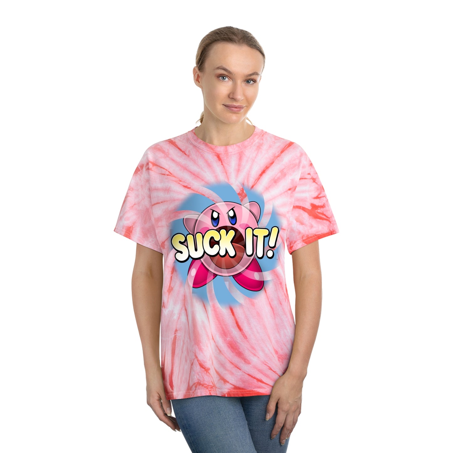 Suck It! tie-dye t-shirt