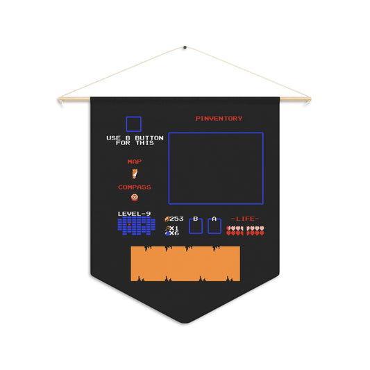 Pixel Hero Pinventory Pennant