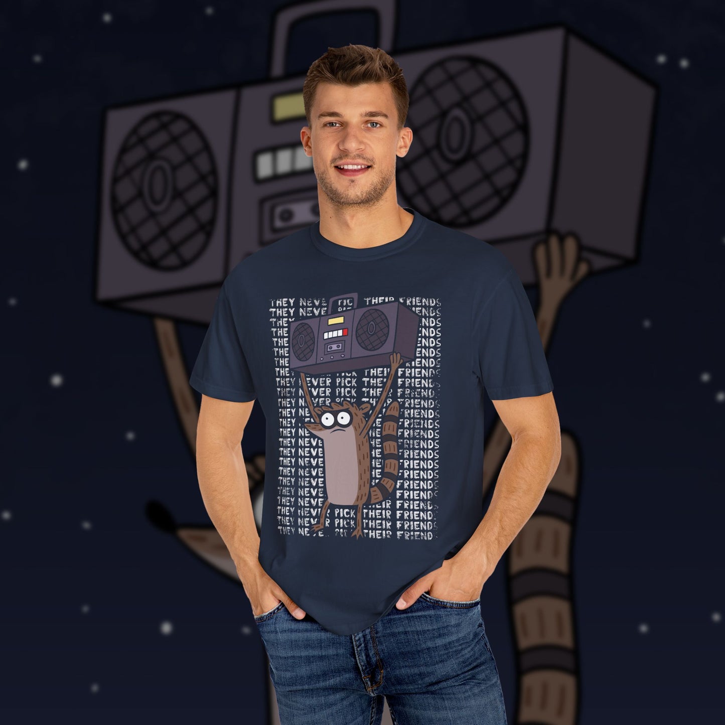 They Never Pick Their Friends t-shirt