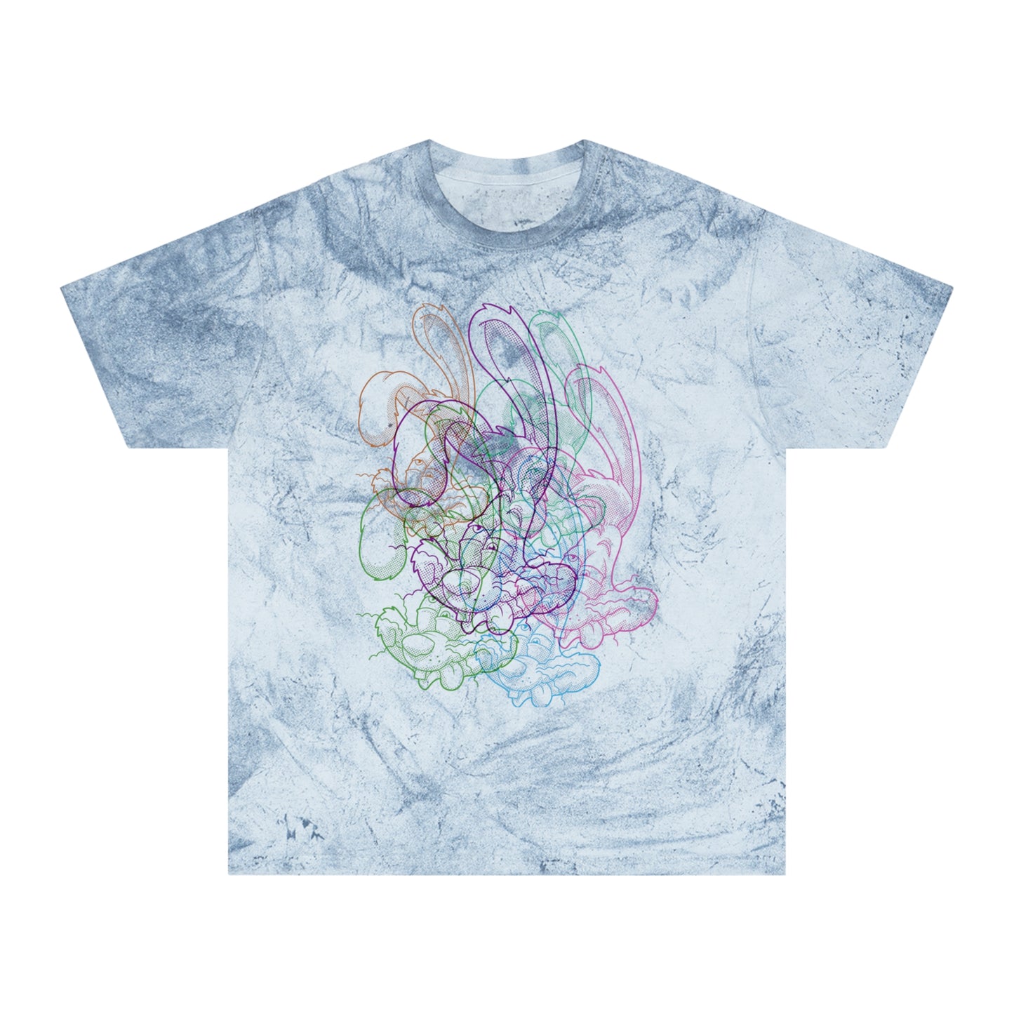 No Pain Roger color blast t-shirt