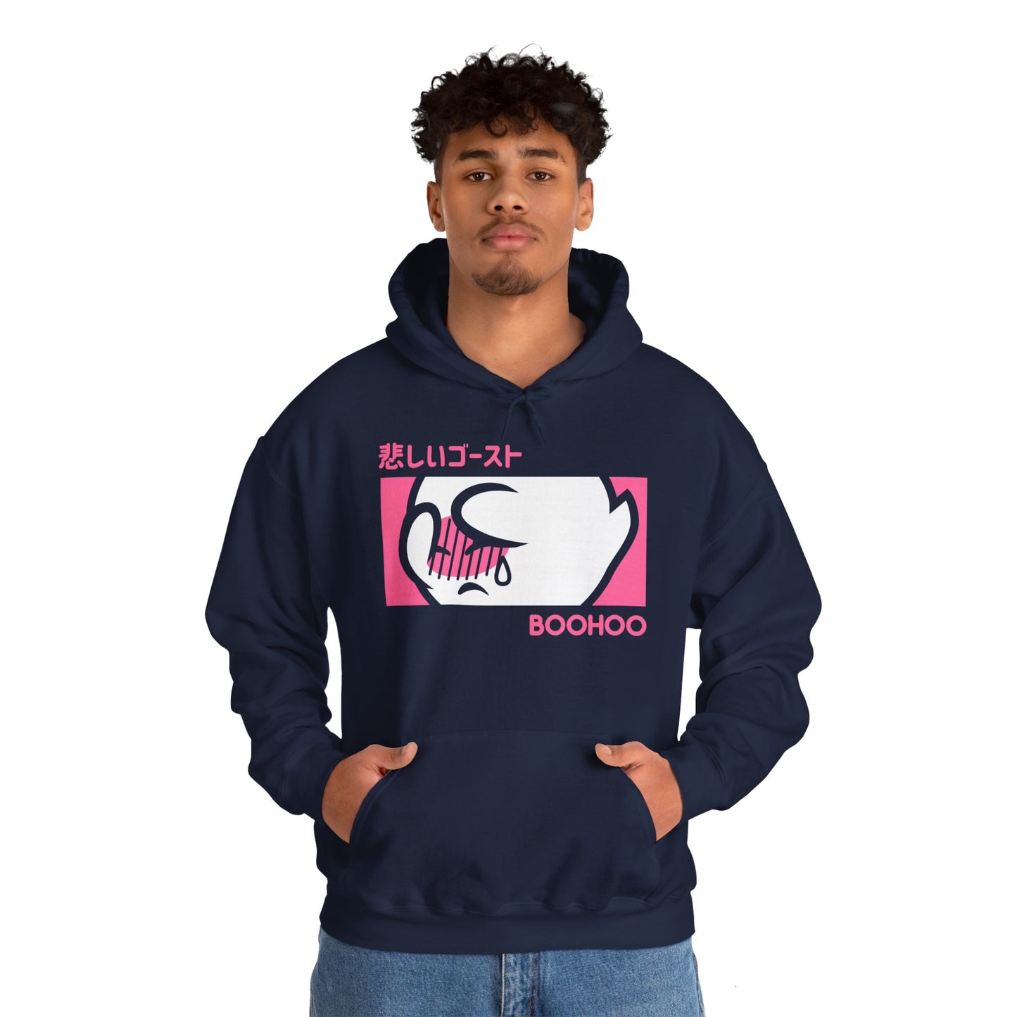 Sad Ghost pullover hoodie