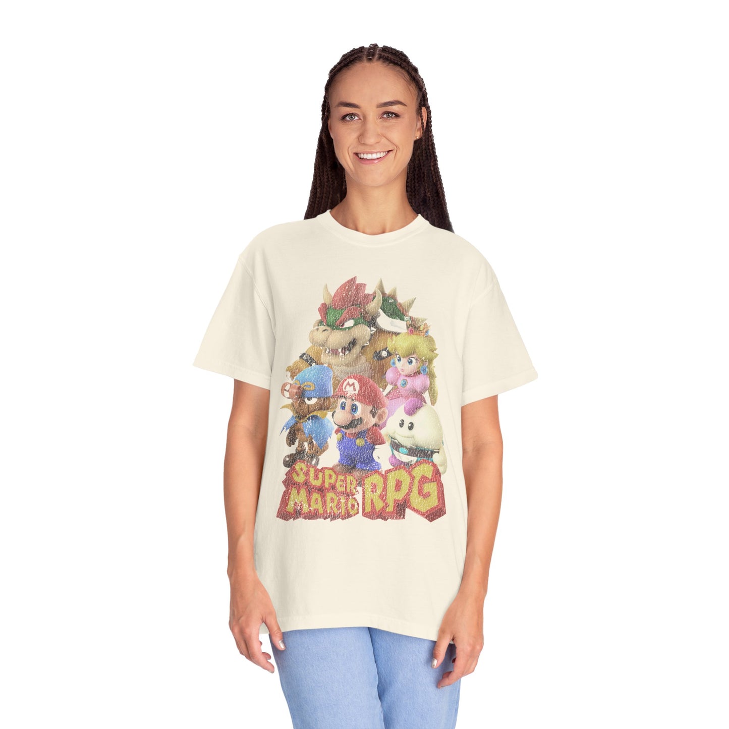 SMRPG Boot Throwback tee