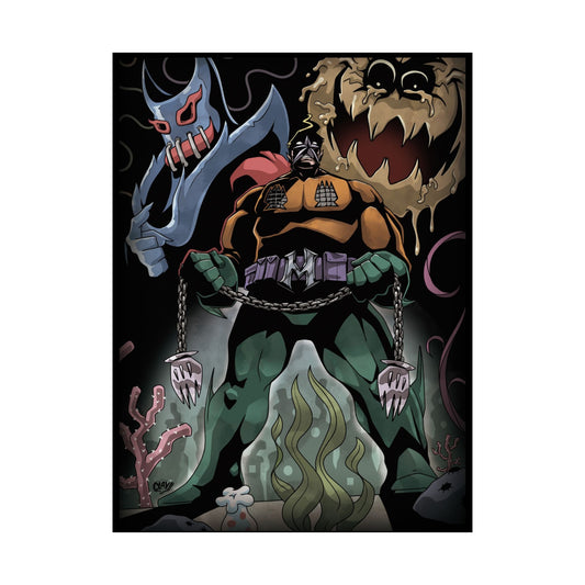 Absolute Mermaid Man matte poster