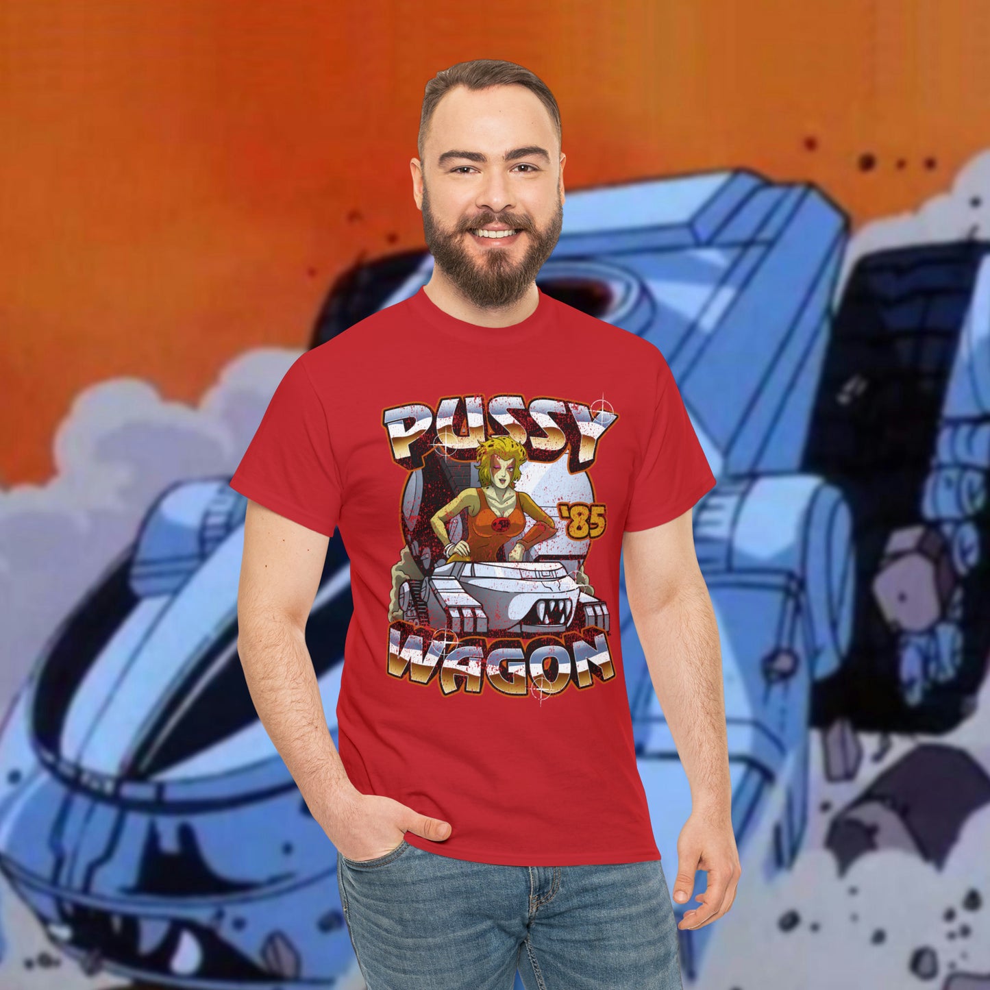 Pussy Wagon 2.0 t-shirt