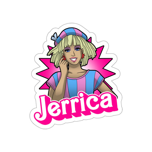Jerrica Doll vinyl sticker