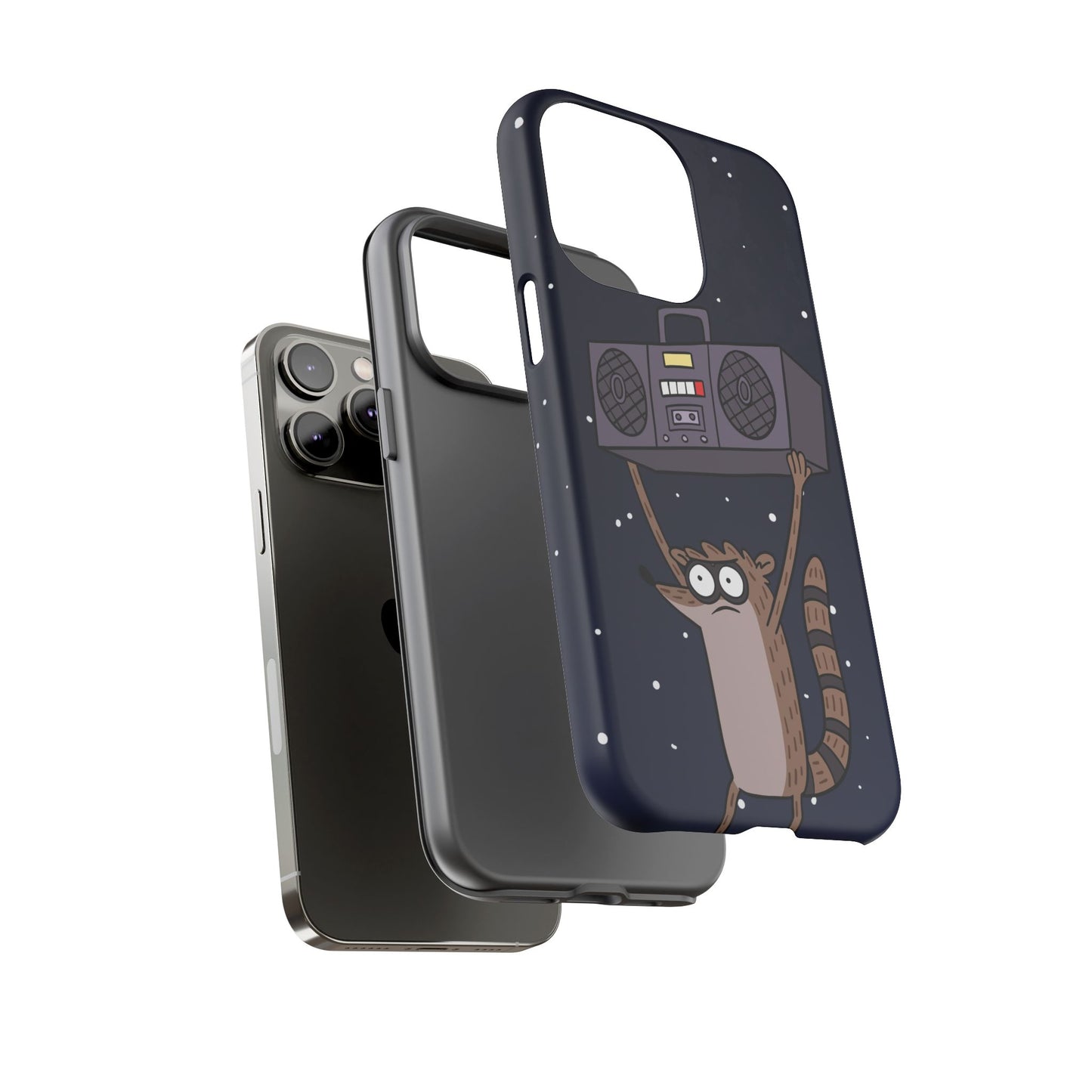 Rigby Boombox iphone case