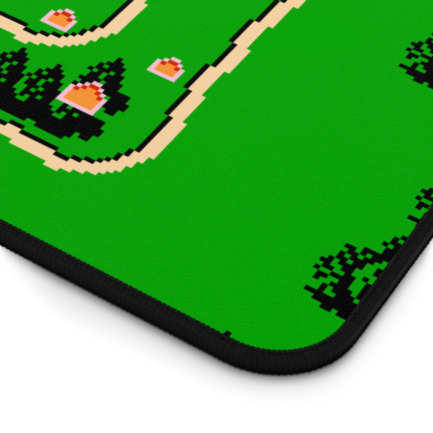 Camp Pixel Lake Map desk mat