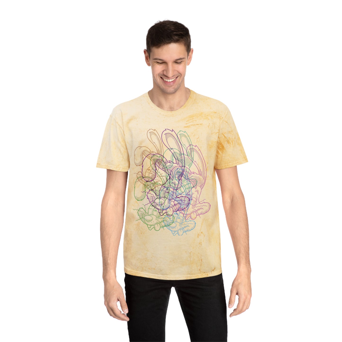 No Pain Roger color blast t-shirt