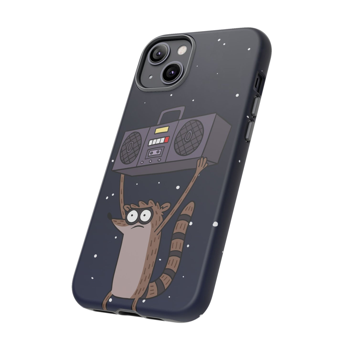 Rigby Boombox iphone case