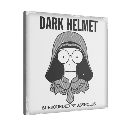 Dark Helmet Punk 12" X 12" canvas print