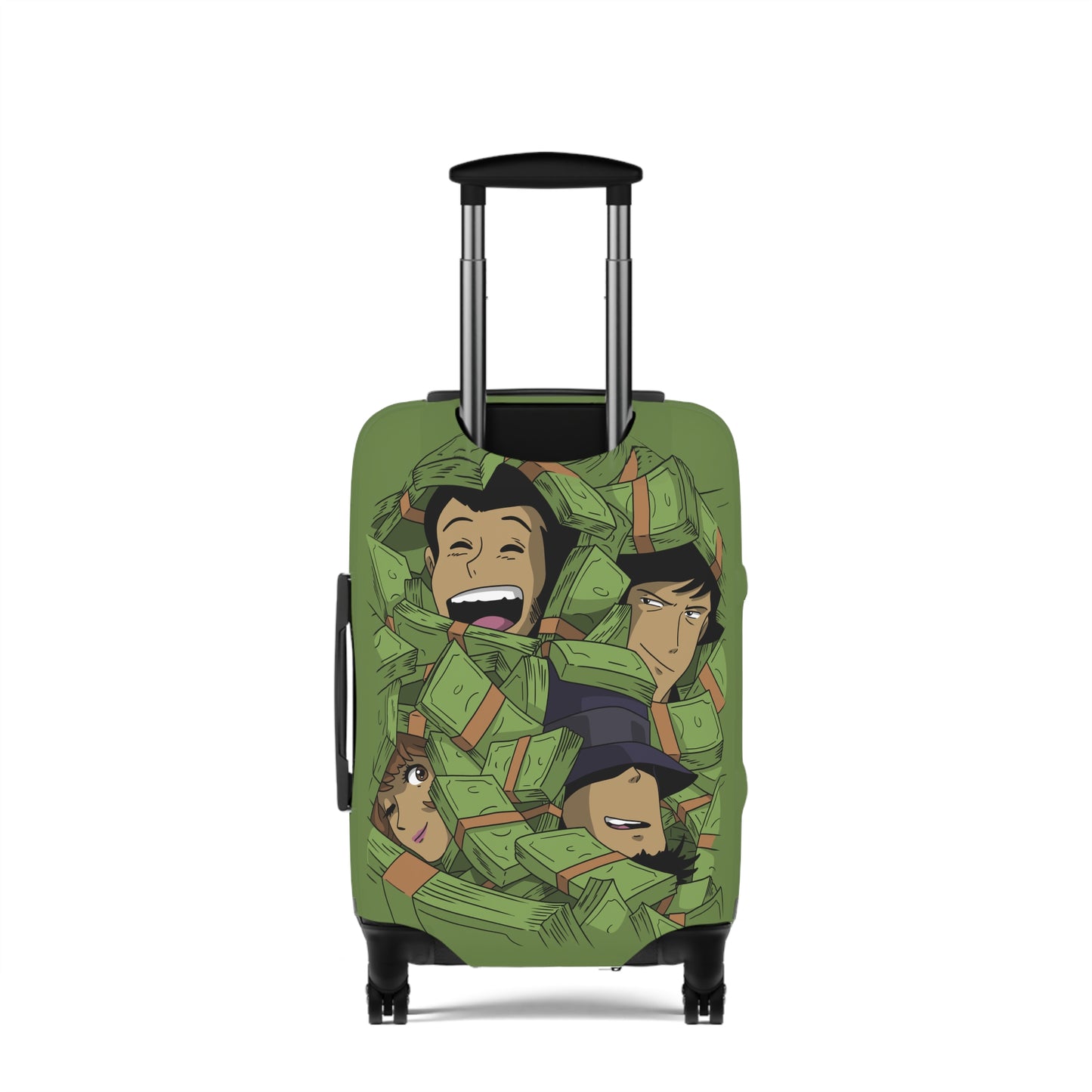 Buried In Cash luggage cover