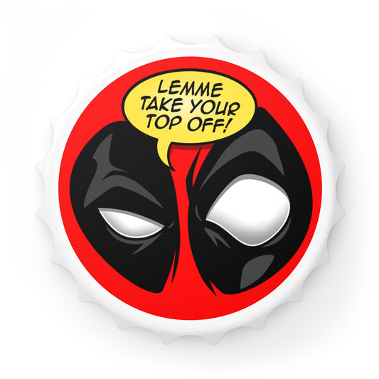 Jerk With a Mouth magnetic bottle opener