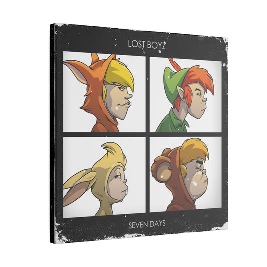 LOST BOYZ 12" X 12" canvas print