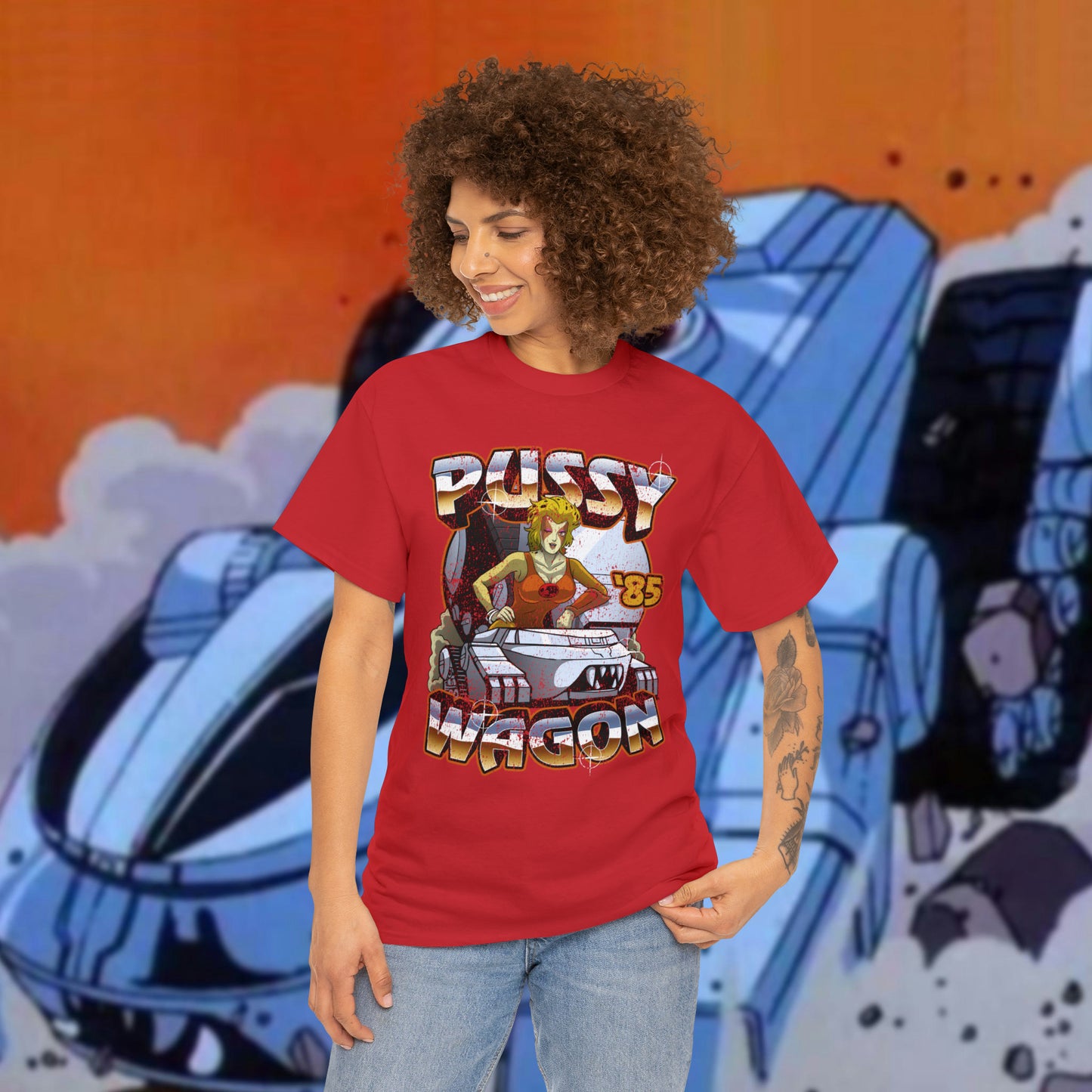 Pussy Wagon 2.0 t-shirt