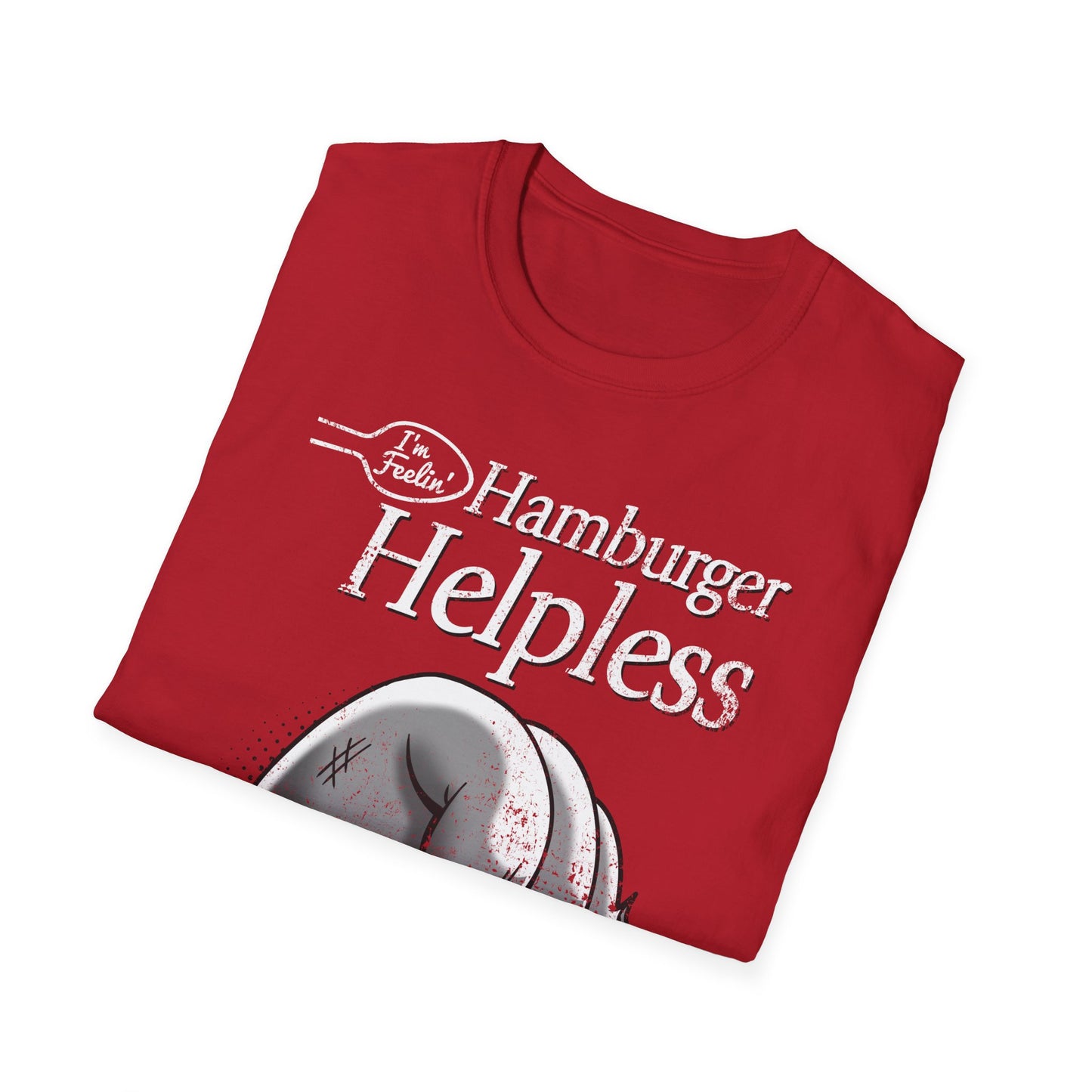 Hamburger Helpless t-shirt