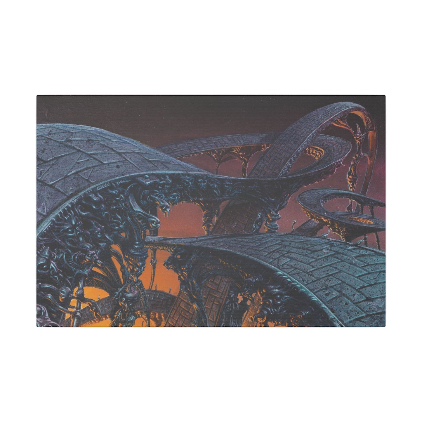 Cool World 24" x 16" canvas print