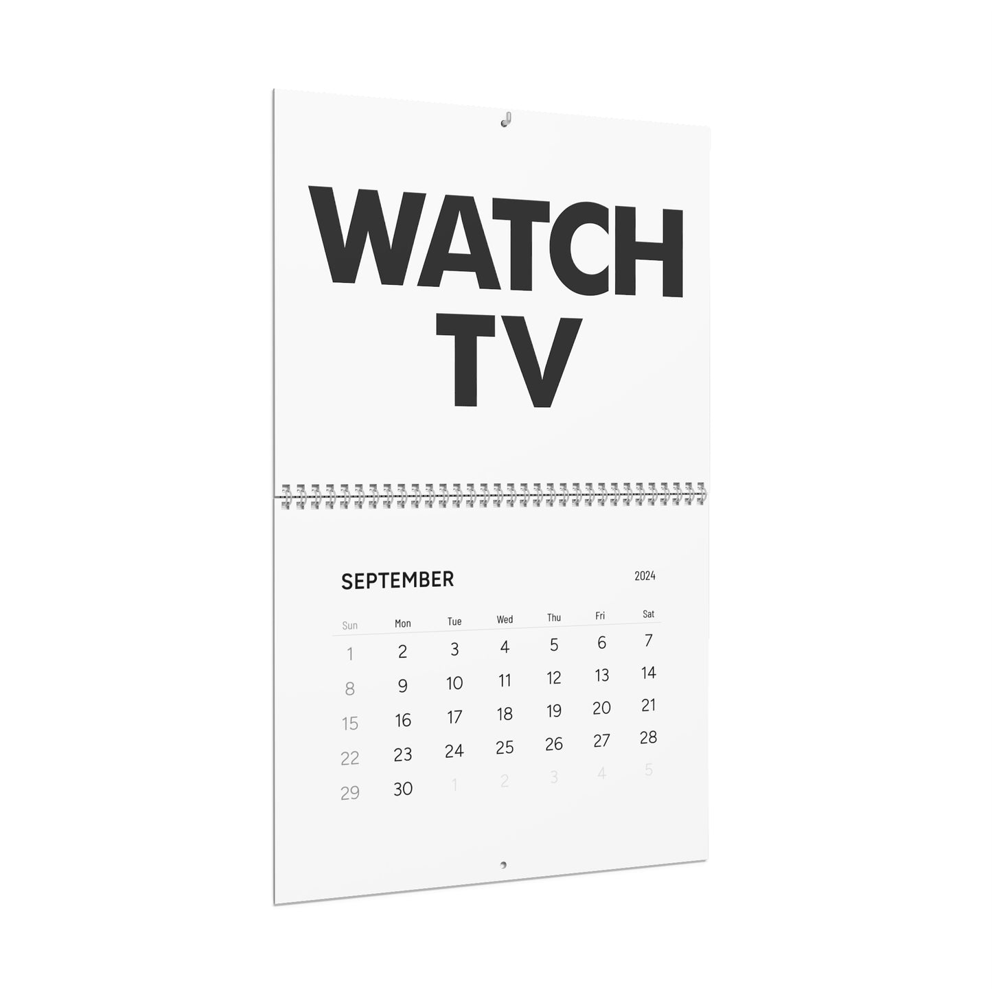 They Schedule 2024 Wall Calendar
