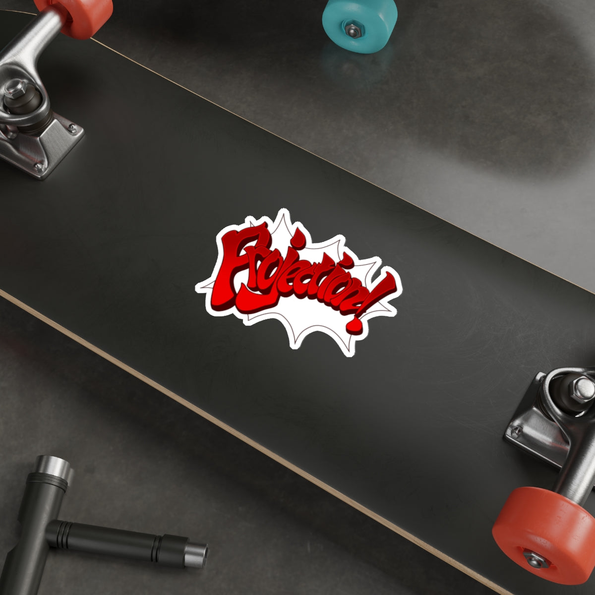 Projection! vinyl sticker