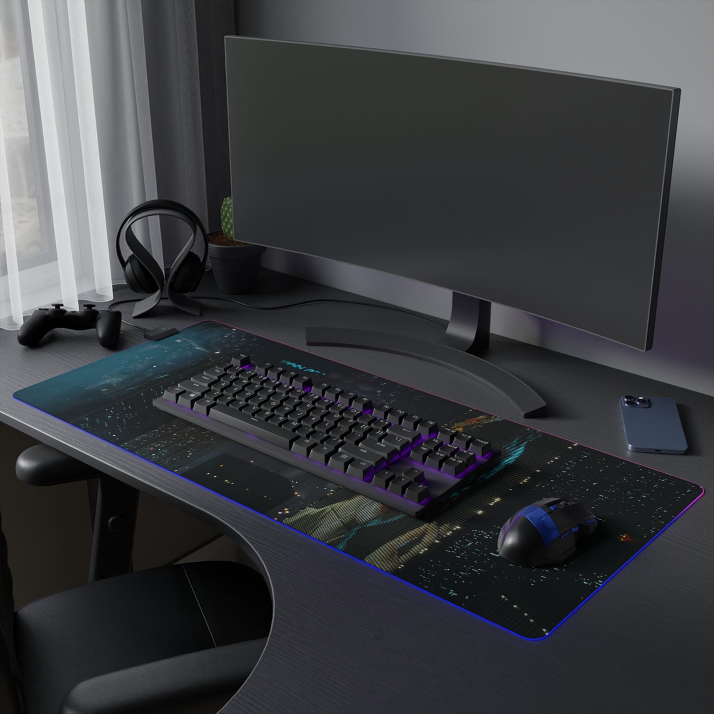 Los Angeles 2019 LED desk mat
