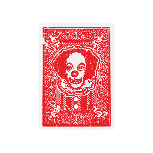 Dancing Clown playing cards